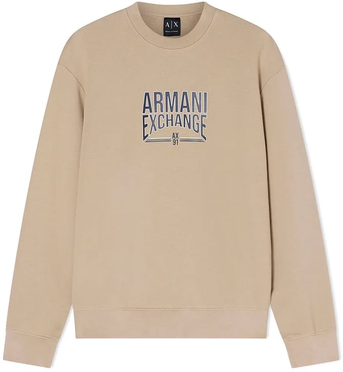 Armani Exchange Xm002446_af22124 Sweatshirt Beige S Man