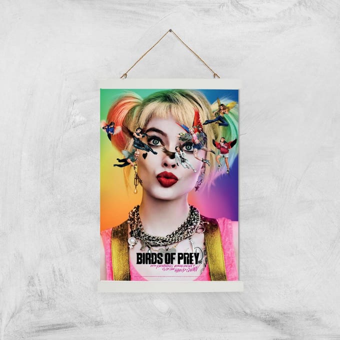DC Birds Of Prey Giclee Art Print - A3 - White Hanger