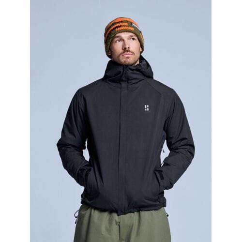 POEDERBAAS - arctic 2l insulated jacket men - Ski jack heren - Zwart