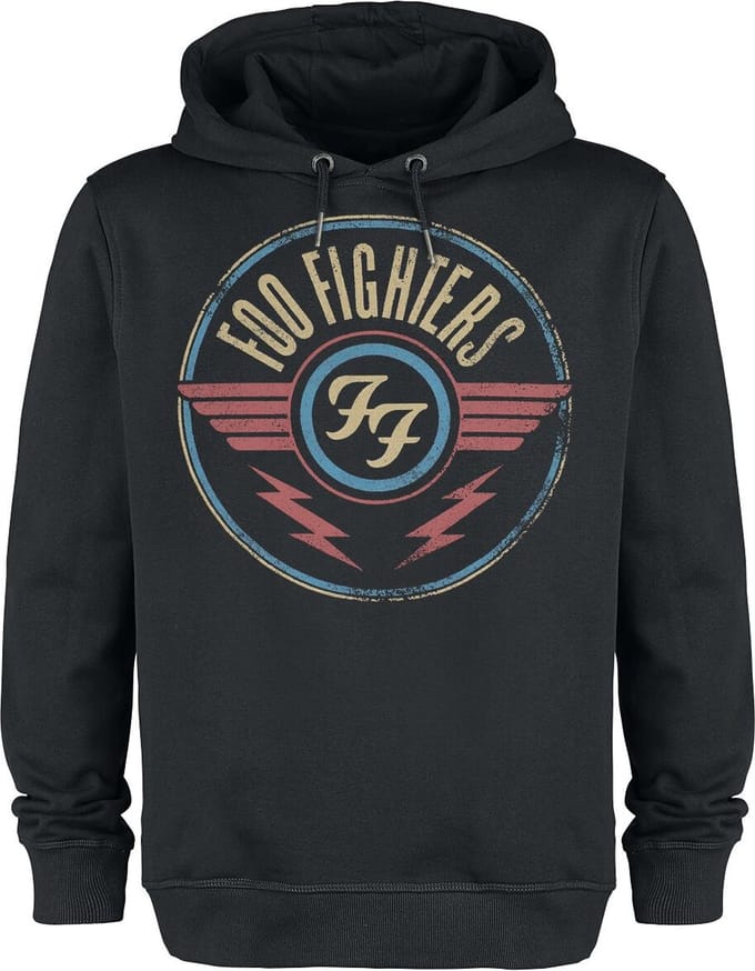 Foo Fighters Amplified Collection - Foo Fighters Air Heren Trui met capuchon - zwart - M