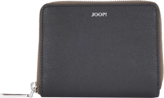 JOOP! Leren Portemonnee Lantea Blocking Nisa Purse Black Zwart