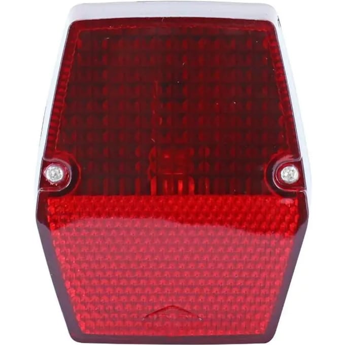 rood achterlicht en zwarte beugel voor bromfiets mbk 51 nieuw cyclo bromfiets