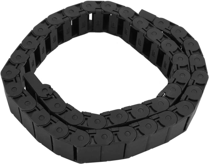 Nylon Kabeldragert met Versterkte Energieketting voor Efficiënte Kabelgeleiding en Bescherming - 1 Meter Lang