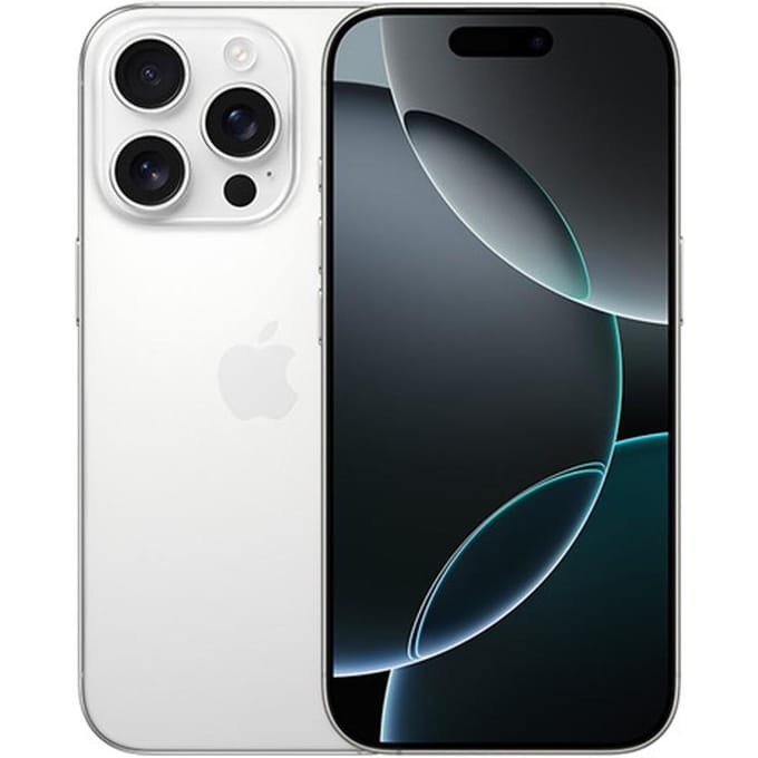 Apple iPhone 16 Pro (Version Chine) - Double SIM, pas d'eSIM, 8+512 Go titane blanc