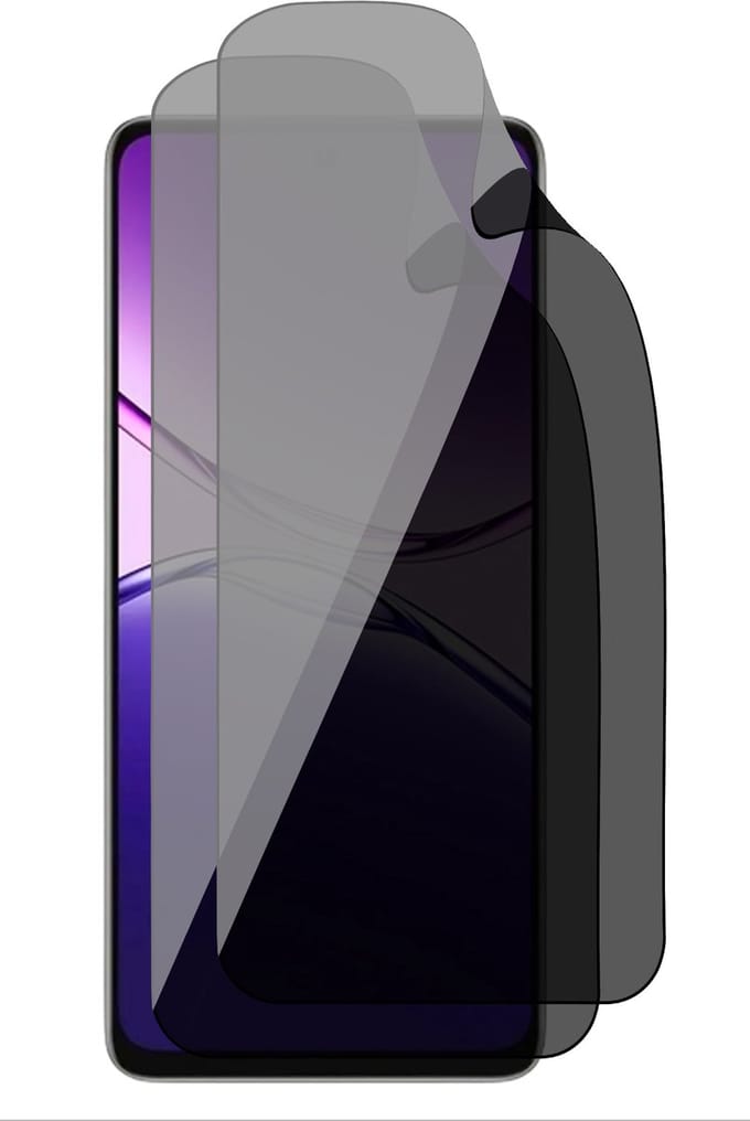 Privacy Screenprotector geschikt voor Asus ROG Phone 9 / 9 Pro - 2x FlexGuard Screen Protector