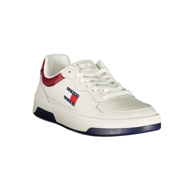 Tommy Hilfiger Bianco Polyurethaan Heren Sneakers