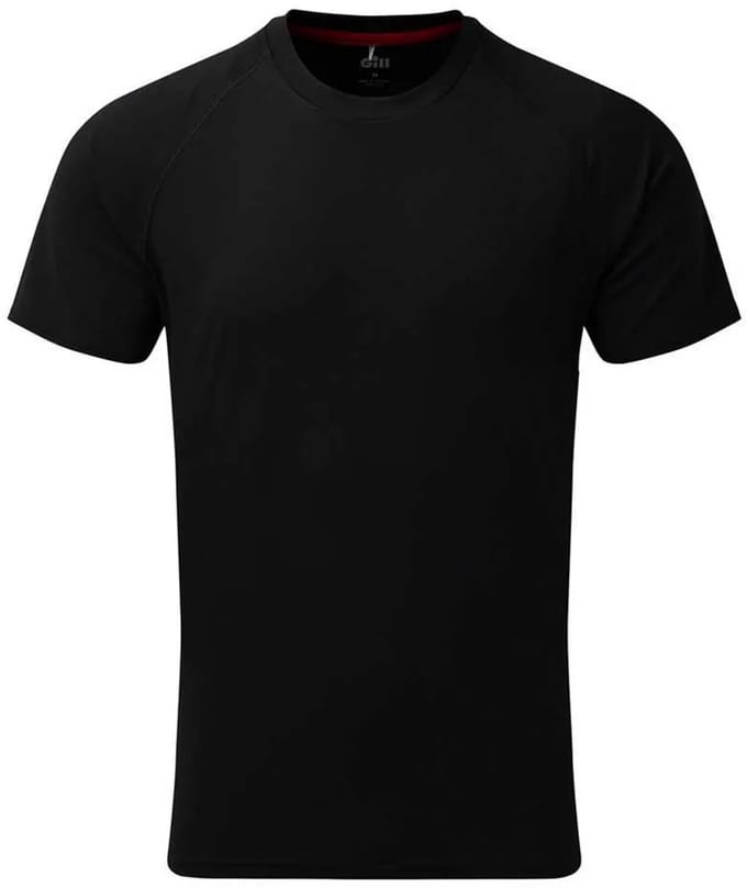 Gill Tec Uv Korte Mouw T-shirt Zwart S Man
