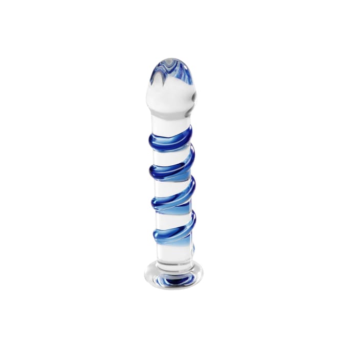 Pipedream Icicles glazendildo Icicles No. 5 blauw,transparant - 7 inch