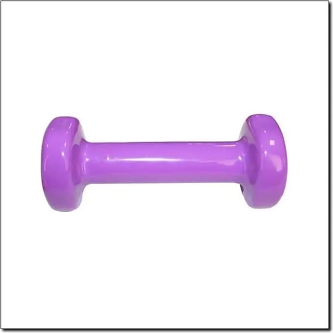 HMS Gietijzeren Dumbbell met Vinyl Coating - 0,75 kg