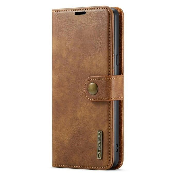 DG.MING Google Pixel 8 Lederen 2-in-1 Wallet Hoesje Bruin