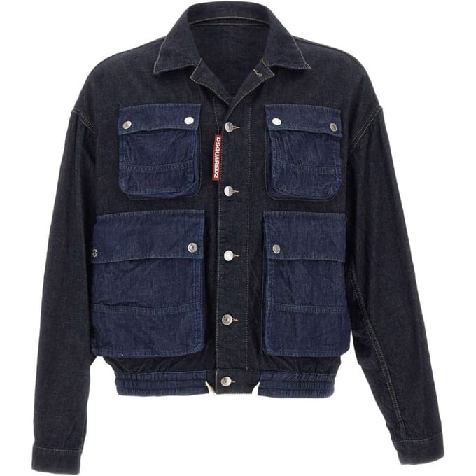 Dsquared2 blauw man denim jacket