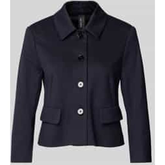 Blazer met platte kraag
