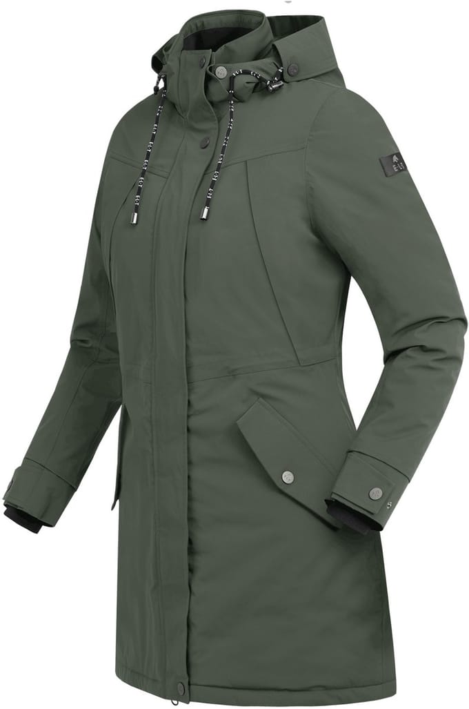 ELT WINTER PERFORMANCE LANGE PARKA ONTARIO Groen