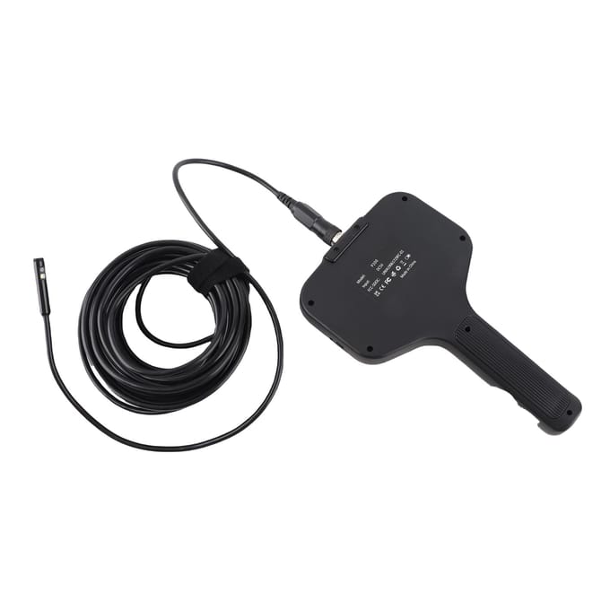 Inspectiecamera Dubbele Lens Inspectiecamera met Licht 10m 32.8FT Industriële Borescope IP67 Waterdicht Flexibele Kabel black