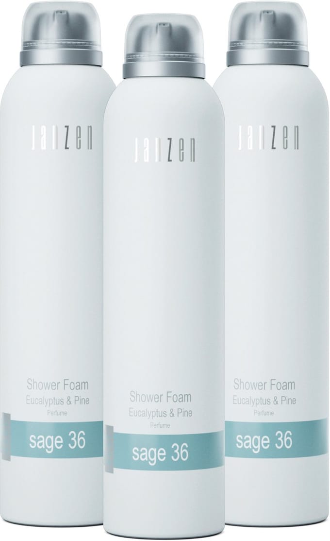 JANZEN Shower Foam Sage 36 3-pack