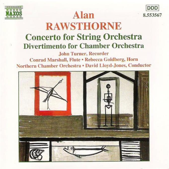 Northern Chamber Orchestra - Rawsthorne: Concerto For String Orchestra (CD)