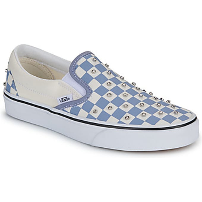 Vans Classic Slip-On Checkerboard Mushroom Sneakers Senior