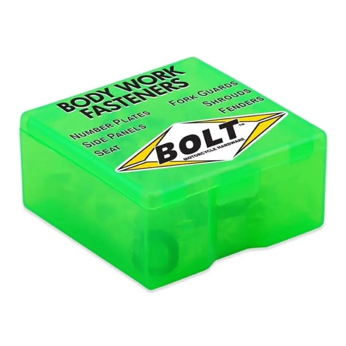 Kit voor motorplastic schroeven Bolt Kawasaki