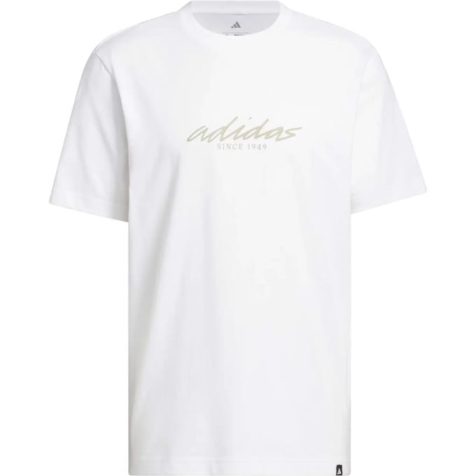 adidas T-shirt Heren Color Connect Graphic Wit - Maat M