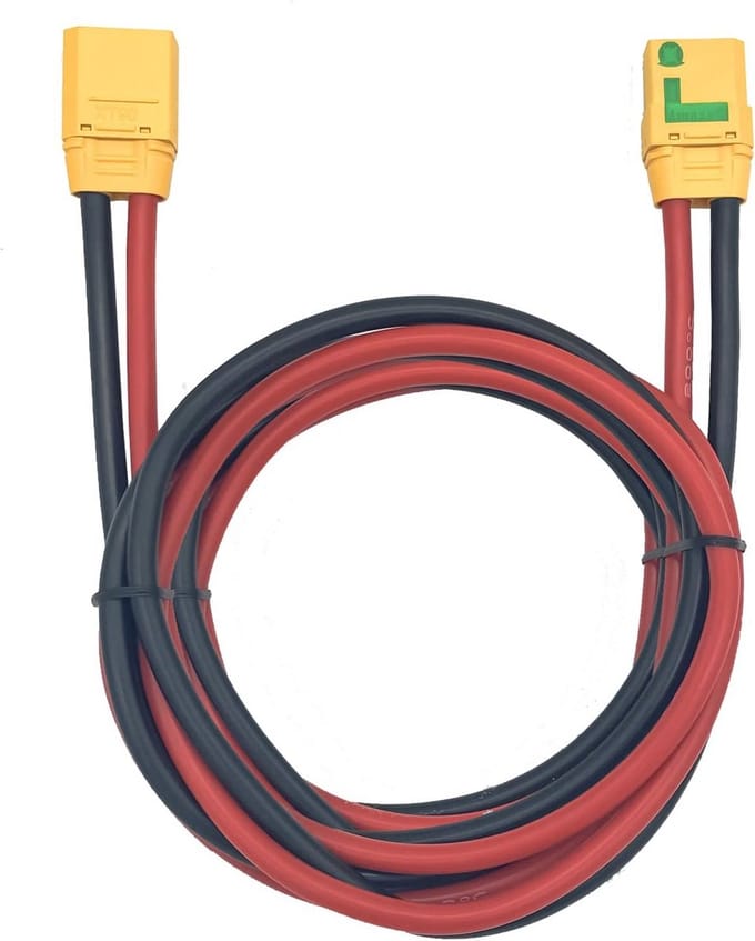 Anti-Spark Verlengkabel XT90S voor RC Lipo Accu's en FPV Drones - 10 AWG, 3m