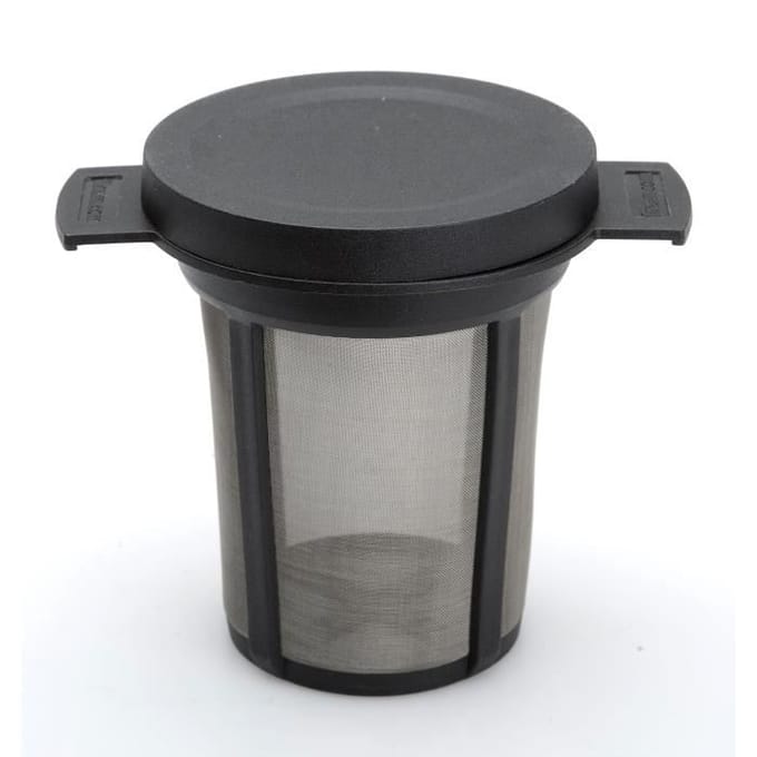Ibili - Filtre Réutilisable pour Thé Et Café, Acier Inoxydable 18/10, Couvercle Inclus