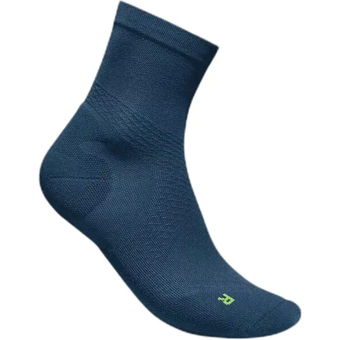 Bauerfeind Ultralight Mid Cut Hardloopsokken Heren-Blauw