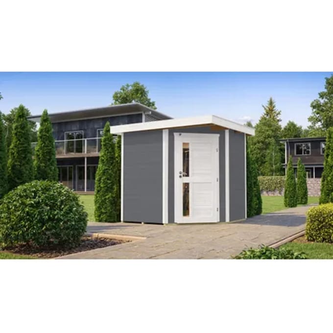 Weka Tuinhuis 229 A - Grijs - 209x205cm