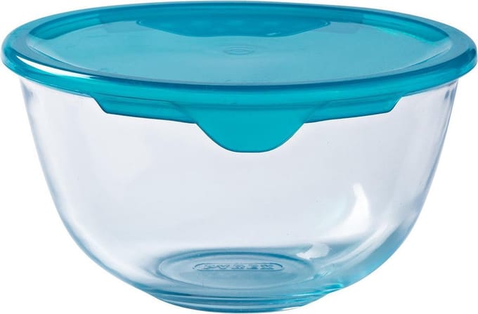 Pyrex - Cook & Enjoy Mengkom met Deksel 700 ml - Transparant - Borosilicaatglas - Polypropyleen