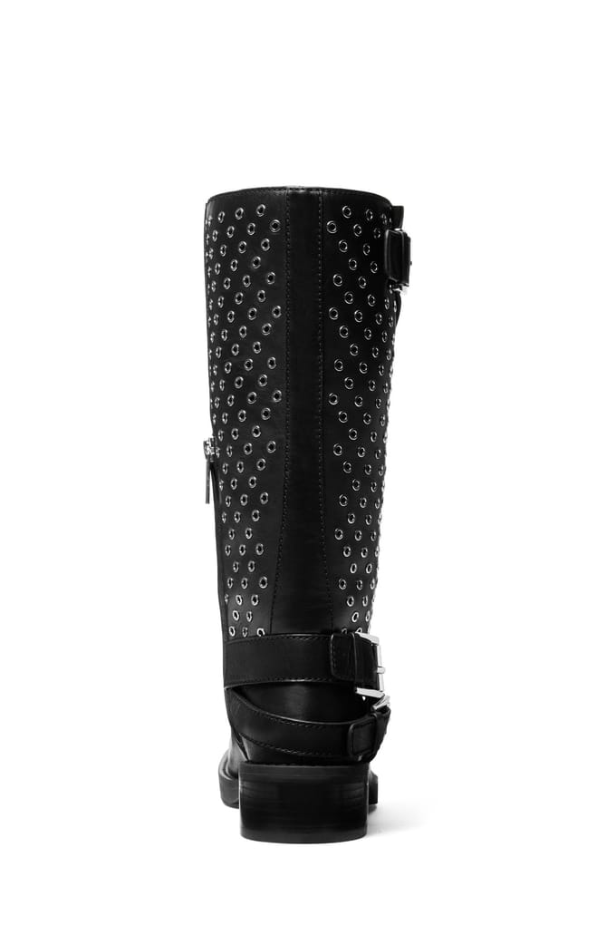 Michael Kors Crosby Moto Boot Black Maat: 38 | Laarzen Outlet | Dames | Zwart