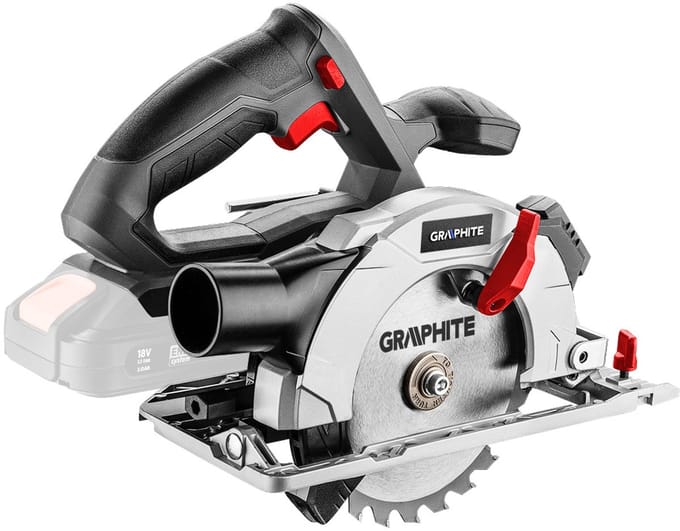 Accu Hand Cirkelzaag 150 mm, 18v, LI-ION Energy+ 58G008 GRAPHITE