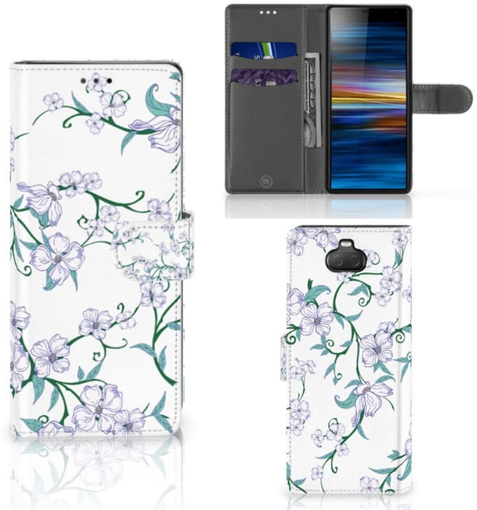 Sony Xperia 10 Uniek Hoesje Blossom White