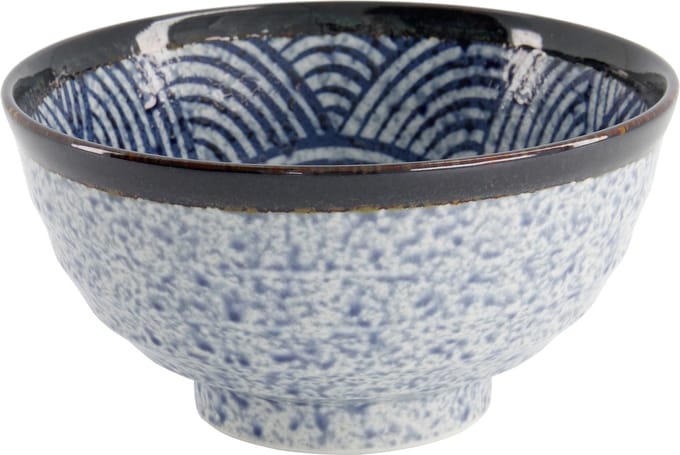 Tokyo Design Studio – Aisai Seigaiha – Rijstkom – 16.8 x 8.8cm