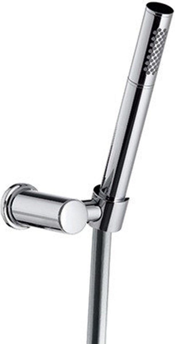 Hotbath Mate Handdoucheset wandsteun verstelbaar met handdouche en doucheslang 3 chroom
