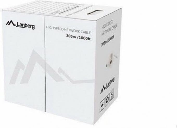 Lanberg LCU5-12CU-0305-O netwerkkabel Oranje 305 m Cat5e U/UTP (UTP)