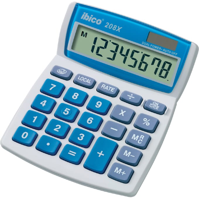Ibico 208X - Bureaurekenmachine