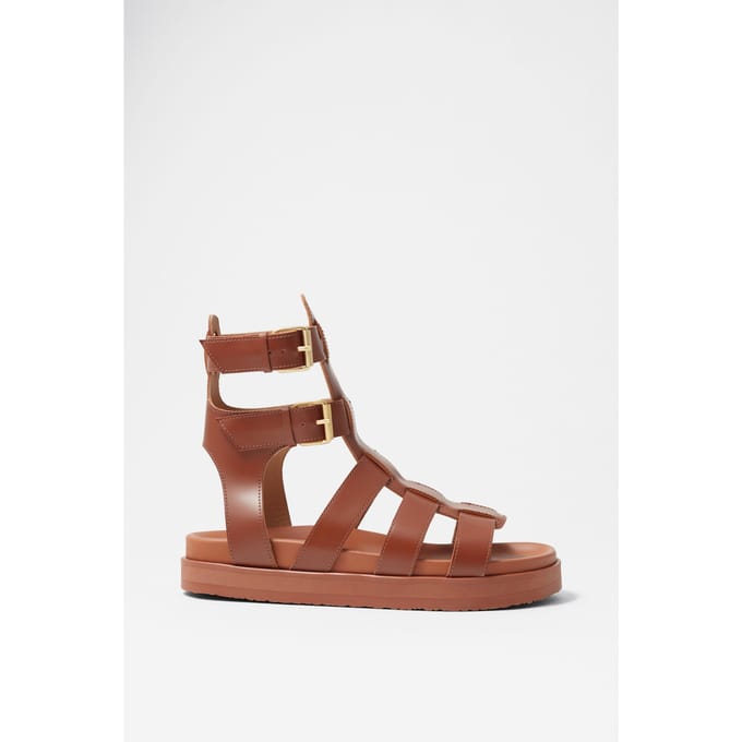 & Other Stories Farrah Summer Flat Brown Taglia: 41 | Infradito Outlet | Donna | Marrone