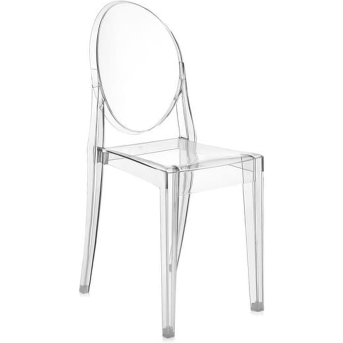 Kartell Victoria Ghost Stoel Chair Kristal