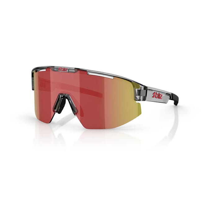 BLIZ Active Eyewear Matrix Transparent Dark Grey Zonnebril grijs