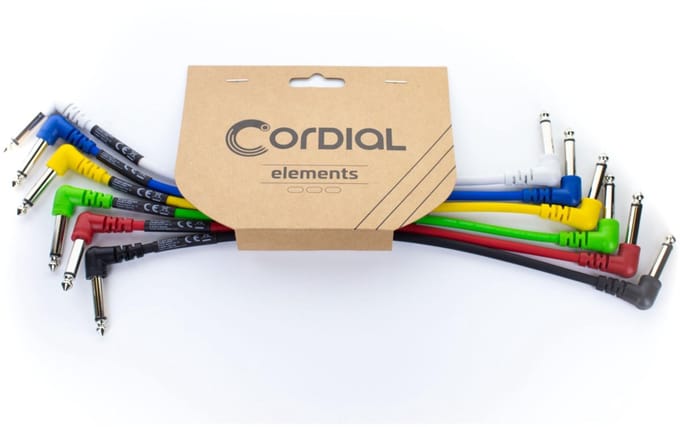 Cordial EI Pack 2 Patchkabel mono 0,3 m - Stereo patch kabel