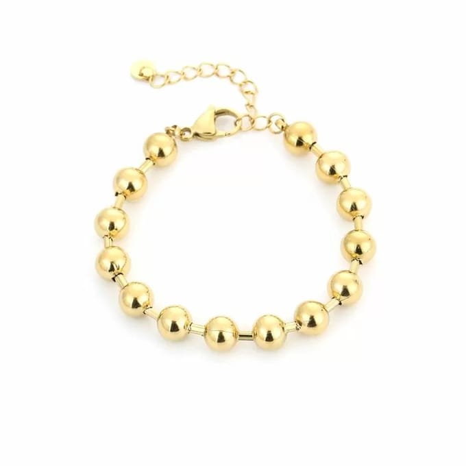 Bijoutheek Armband (Sieraad) Balls Goud