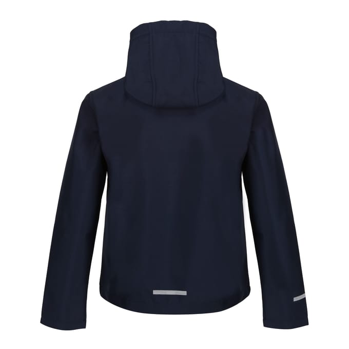 Regatta Kinder/Kids Ablaze 3 Layer Soft Shell Jas (Marine/Nieuw Koninklijk)
