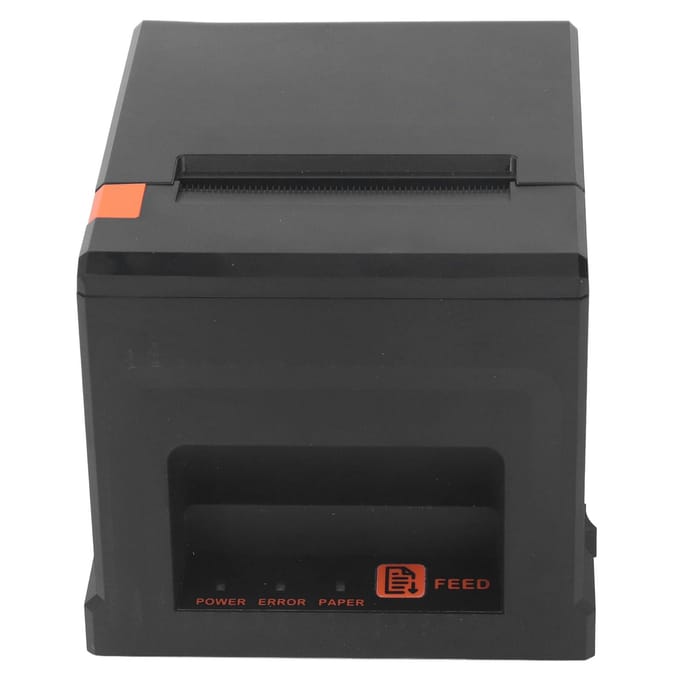 Imprimante Thermique 80mm 220mm Par Sec Largeur 80mm Interface USB Ethernet Coupe Automatique Étiquette d'Expédition US Plug gray