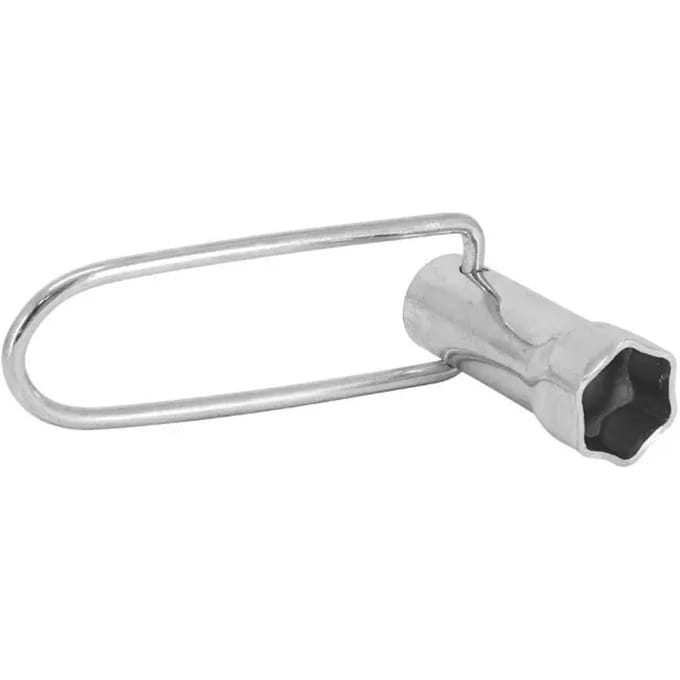 Kaarsensleutel met inklapbaar handvat P2R