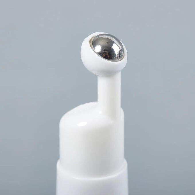 Bouteille vide rechargeable pour crème pour les yeux, rouleau avec boule en acier, pour sérum, Lotion, huile essentielle, récipient de stockage cosmétique, 5/10ml 5ML white
