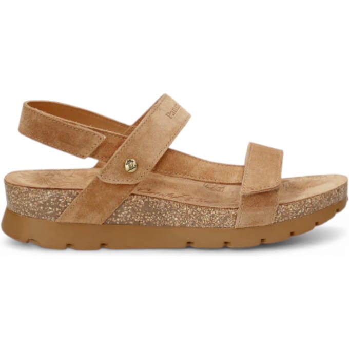 Panama Jack Selma B10 Cuero Bark Sandalen Beige Suede Dames - Beige - 42