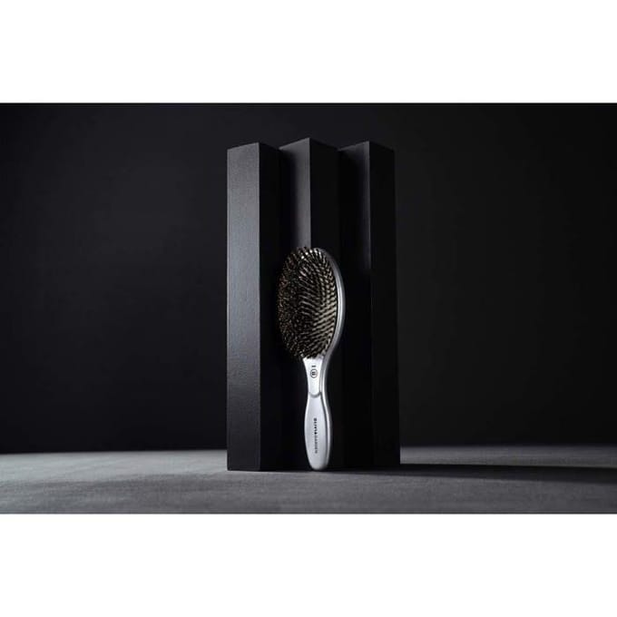 Olivia Garden - Care Oval - Boar - Haarborstel - Silver