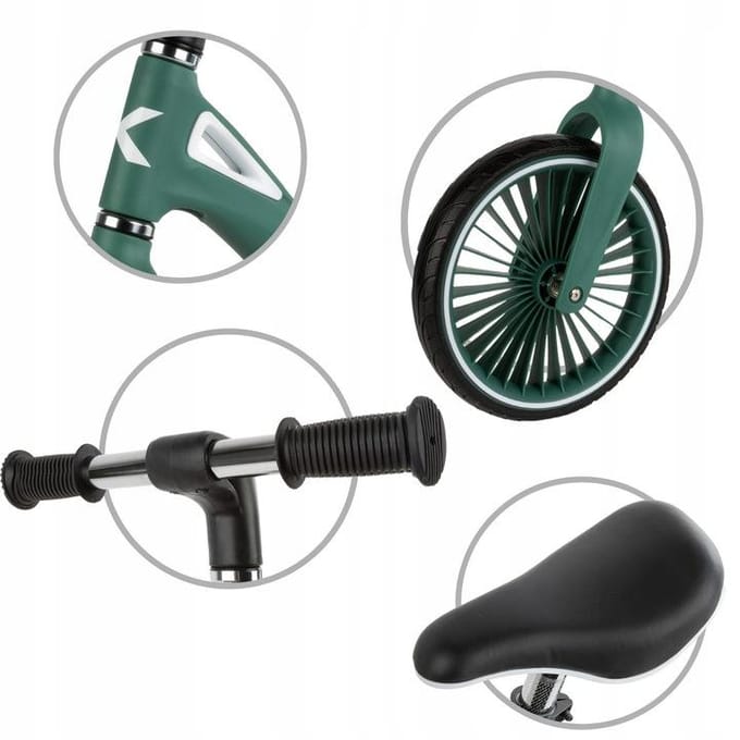 Kidwell-NIX-loopfiets-12 inch-vanaf 2 jaar-Groen