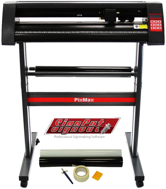 Vinylsnijder plotter - grijs - 28 inch - signcut pro & weeding pack