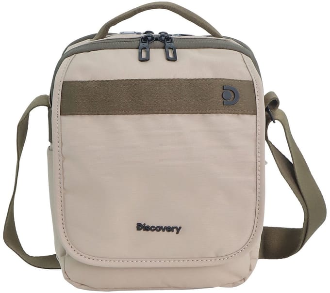 Discovery Downtown Schoudertas Crossbodytas Zandkleur D00914 - Zand