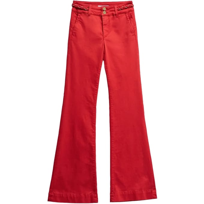 Flare Chino Jeans Dames Salsa Jeans Secret Push In